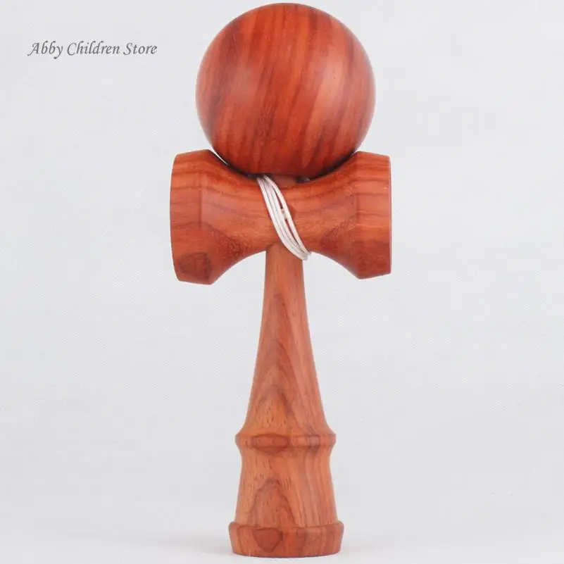 Палисандр Kendama вишня Профессиональный Красный игрушка умелые жонглирование игры