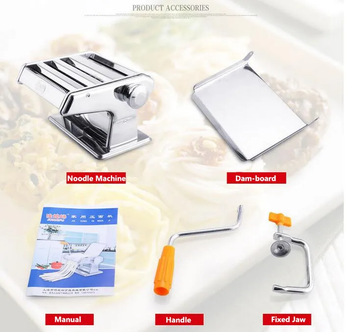 Нержавеющая сталь обычная бытовая машина для изготовления макаронных изделий