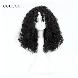 Ccutoo женский кудрявый афро черный синтетический парик мать готель Хэллоуин Косплей Полный парик термостойкие карнавальный костюм парики