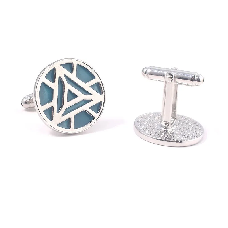 Рубашка запонки для мужчин Железный человек Тор танос Халк Капитан Америка