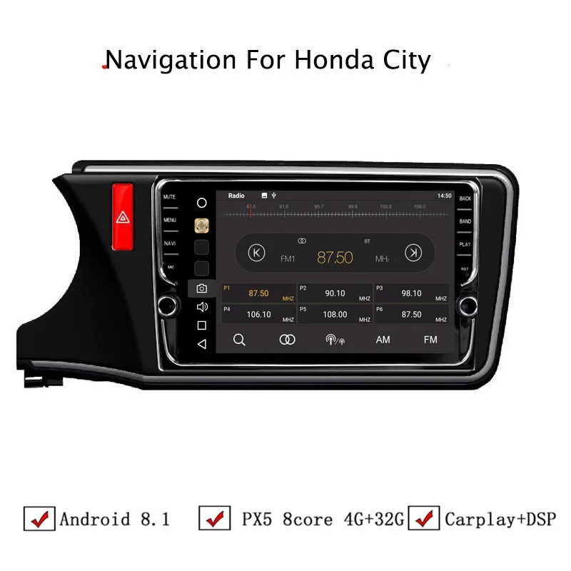 10 1 "4G Оперативная память 32G Встроенная Восьмиядерный Android 8 автомобиль DVD gps для