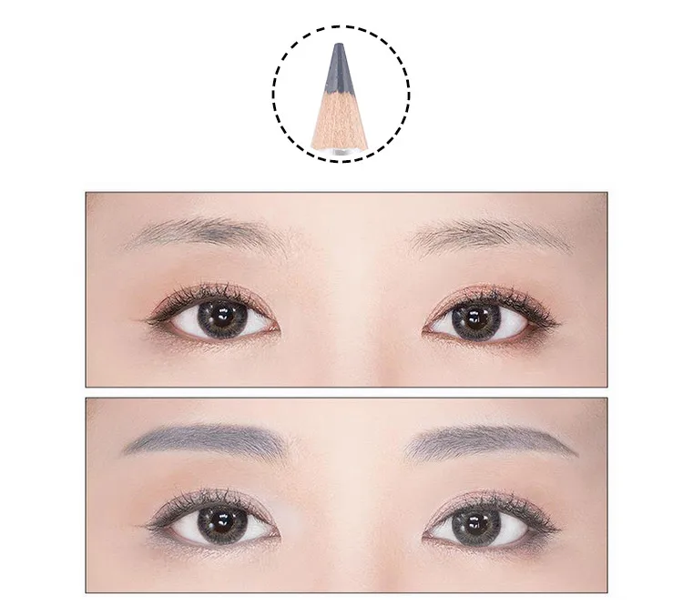 Леопардовый карандаш для бровей Cuttable Eye Brow Enhancer двойная головка с бровями кисть для глаз макияж рисунок пигмент оттенок инструмент Татуировка ручка