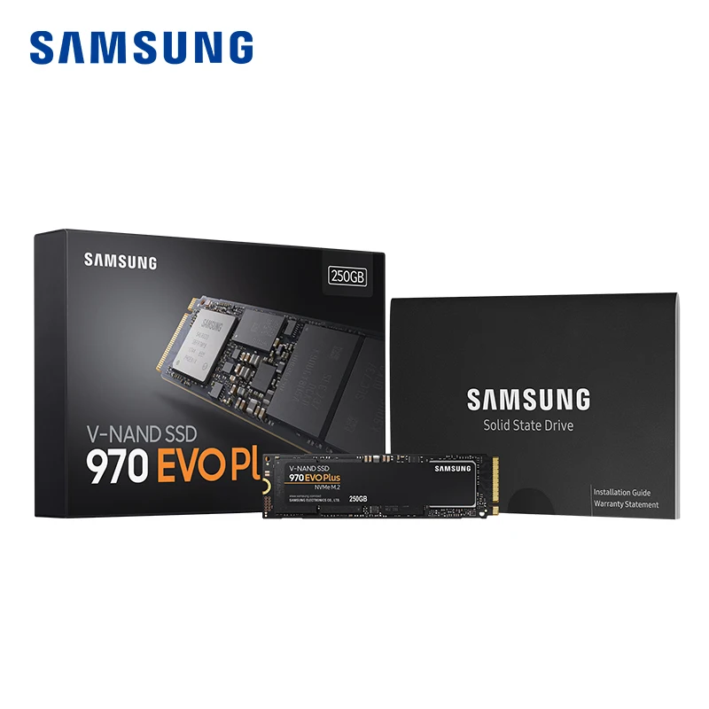 Samsung SSD 970 EVO Plus SSD M2 250G 500G 1 ТБ NVMe M.2 2280 NVMe внутренний SSD твердотельный жесткий диск hdd SSD PCIe для компьютера