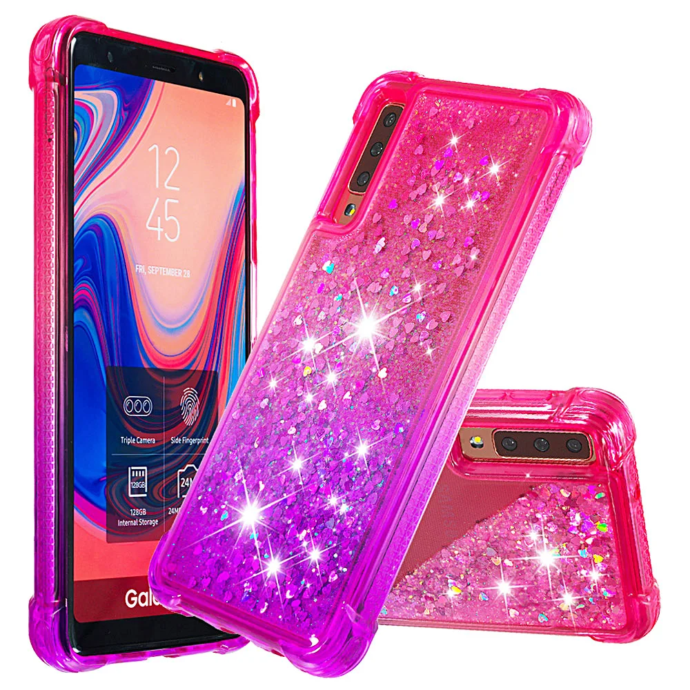 Чехол для Samsung Galaxy A7 2018 мягкий силиконовый чехол A750|Бамперы| |