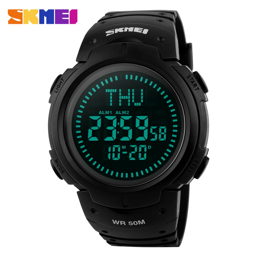 

Compass Watch Men SKMEI Brand Waterproof Multifunction LED Digital Sports Watches Alarm Countdown Outdoor Casual Wristwatches