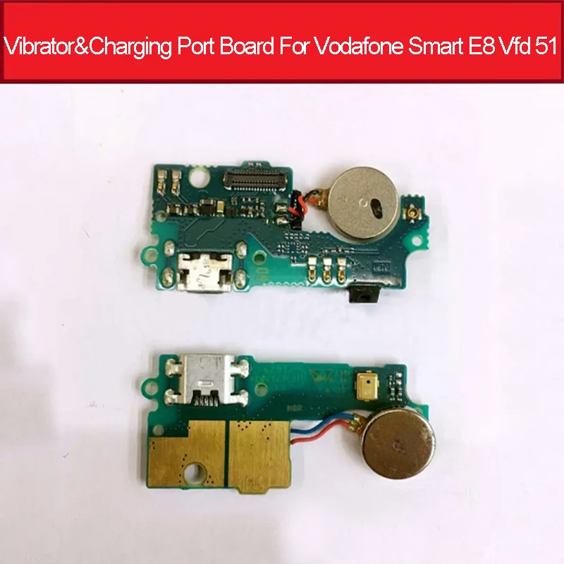 Usb-порт для зарядки плата вибромотор Vodafone Smart E8 Vfd 51 зарядное устройство
