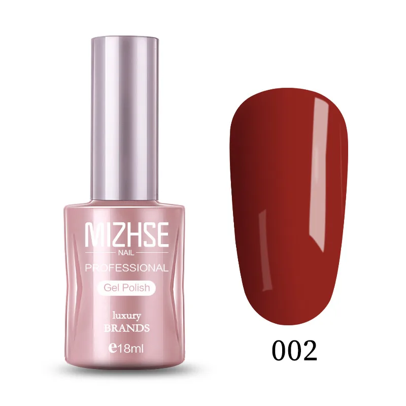 jh002 MIZHSE 18 мл Гель-лак для ногтей Esmalte Перманентный 36 чистых цветов Гель-лак для ногтей отмачиваемый УФ-Гель-лак для маникюра Дизайн ногтей салон - Цвет: jh002