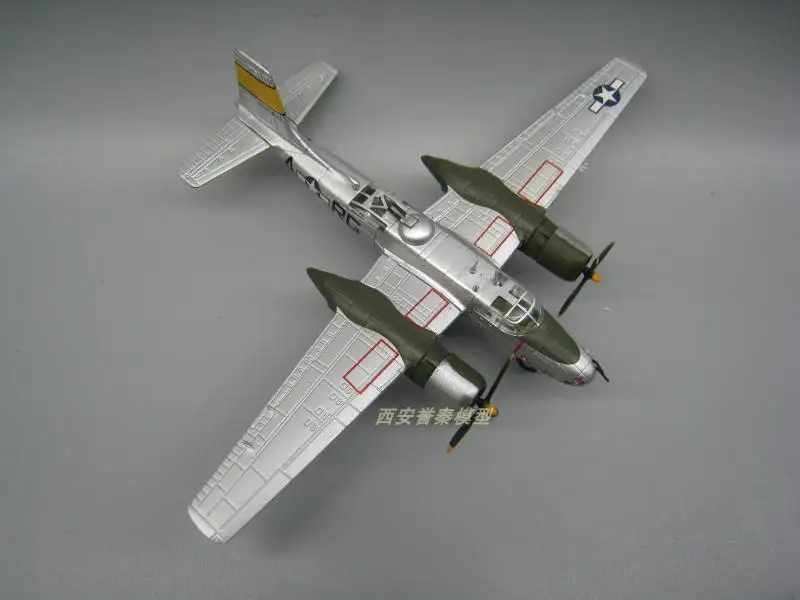 IXO 1/144 масштаб военная модель игрушки Второй мировой войны армии США B-26B Мартин бомбардировщик литой металлический самолет модель игрушки для сбора/подарка