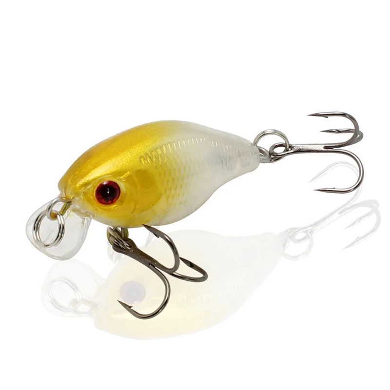 YUEWINS Minnow рыболовная приманка 45 мм 4 г Crankbait жесткая Topwater искусственный воблер