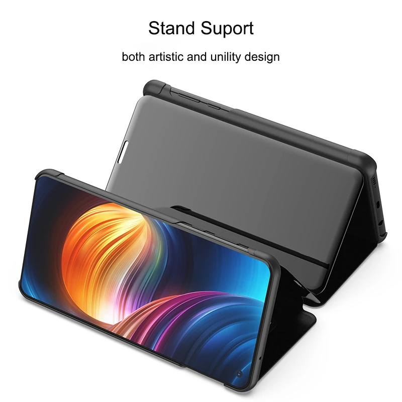 Gooyiyo-для 2019 зеркало Смарт флип чехол для samsung Galaxy A70 A50 M30 M20 M10 крышка S9 S10 плюс 5G S10E