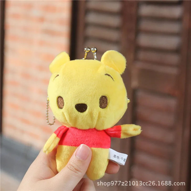 Disney Микки Мышь кукла AccessoriesToy Мультяшные Плюшевые Портмоне брелок леди мешок кулон Девушка подарок брелок Творческий ювелирные изделия