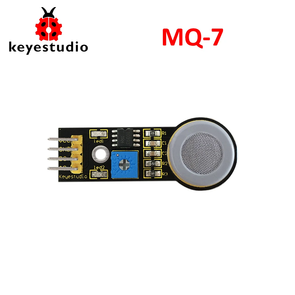 

Keyestudio MQ-7 Carbon Monoxide CO Gas Sensor Detection Module for Arduino Sensor Starter DIY Electronic Project