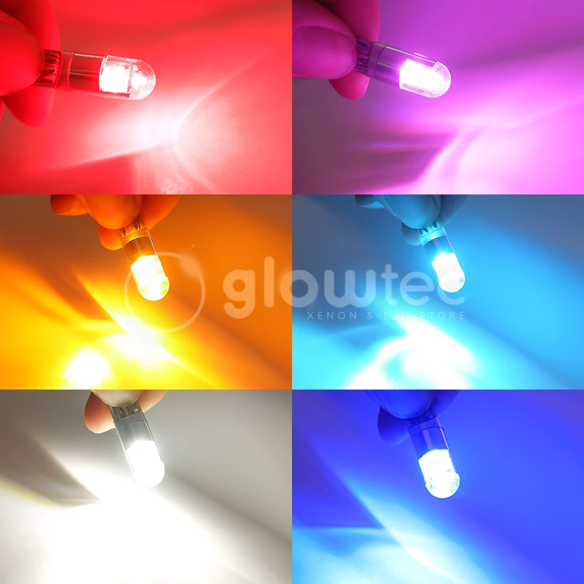 Акция 2 шт. T10 3SMD 3030 3 Вт указатель поворота лампа для багажника чтения 12 В белый