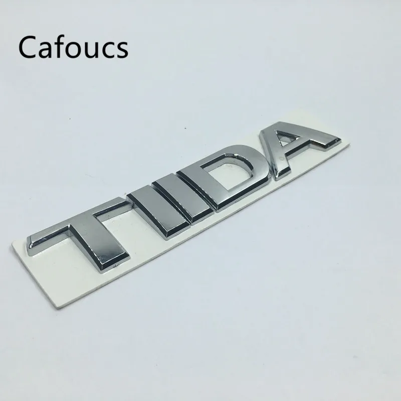 Cafoucs для Nissan TIIDA багажника задняя крышка значок с эмблемой наклейки логотипом |