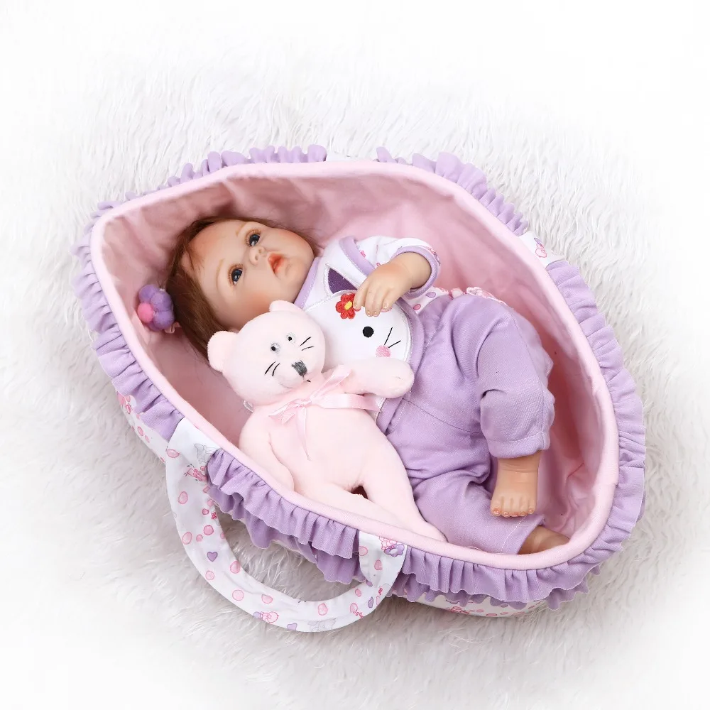NPKCOLLECTION 16 &quotМягкие силиконовые возрождающиеся Младенцы реалистичные Bonecas куклы