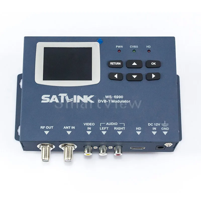 Satlink DVB-T WS-6990 наземный искатель 1 Route DVB-T модулятор/AV/HD метр WS6990 Satlink 6990 цифровой измеритель