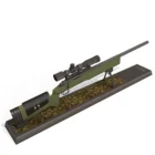 DIY 1:3 ScaleM40A3 снайперская винтовка пистолет Бумажная модель собрать ручная работа 3D игра-пазл детская игрушка
