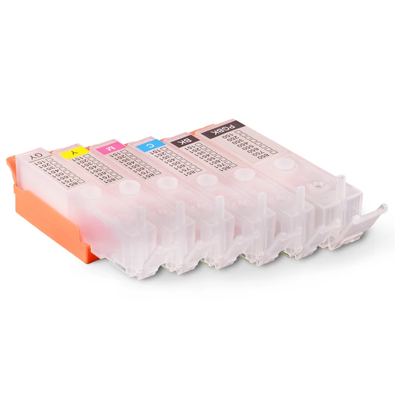 6 цветов/комплект картриджи для Canon PIXMA MG6370 MG7170 MG7570 IP8770 | Компьютеры и офис