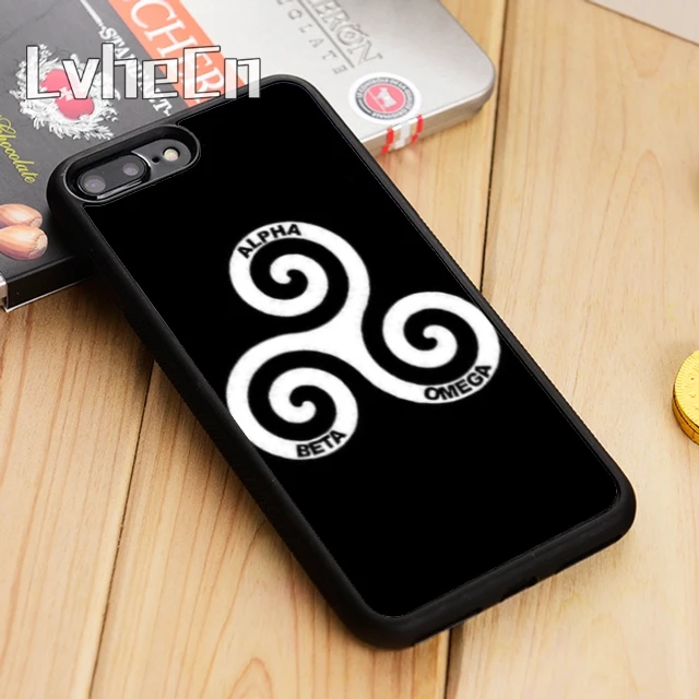 LvheCn ALPHA BETA OMEGA TEEN WOLF чехол для телефона iPhone 11 12 Pro X XR XS MAX 5 6 6S 7 8 Plus samsung s7 s8 s9 s10 note