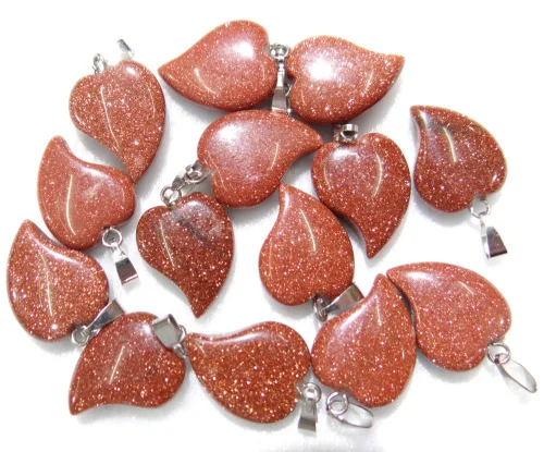 Натуральный камень бирюзовые бриллианты подвеска в виде сердца Тигрового Глаза