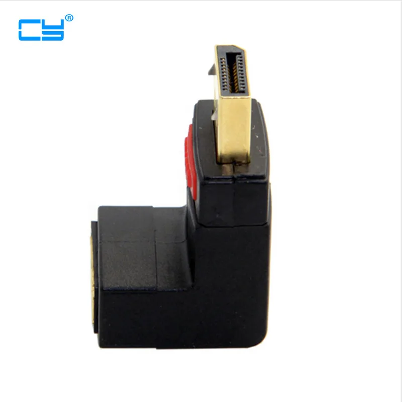 90 градусный вверх угловой переходник DP DisplayPort штырь гнездо|displayport displayport|displayport to