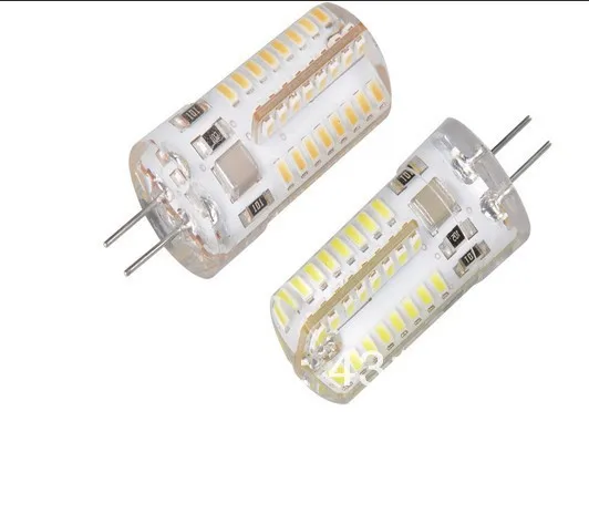 10 шт./лот Новое Прибытие G4 4 Вт 64 SMD 3014 Светодиодные Лампы Люстра хрустальные