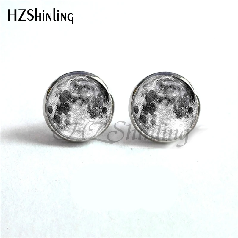 Женские серьги гвоздики в виде полумесяца|ear nail|earings galaxymoon stud earring |