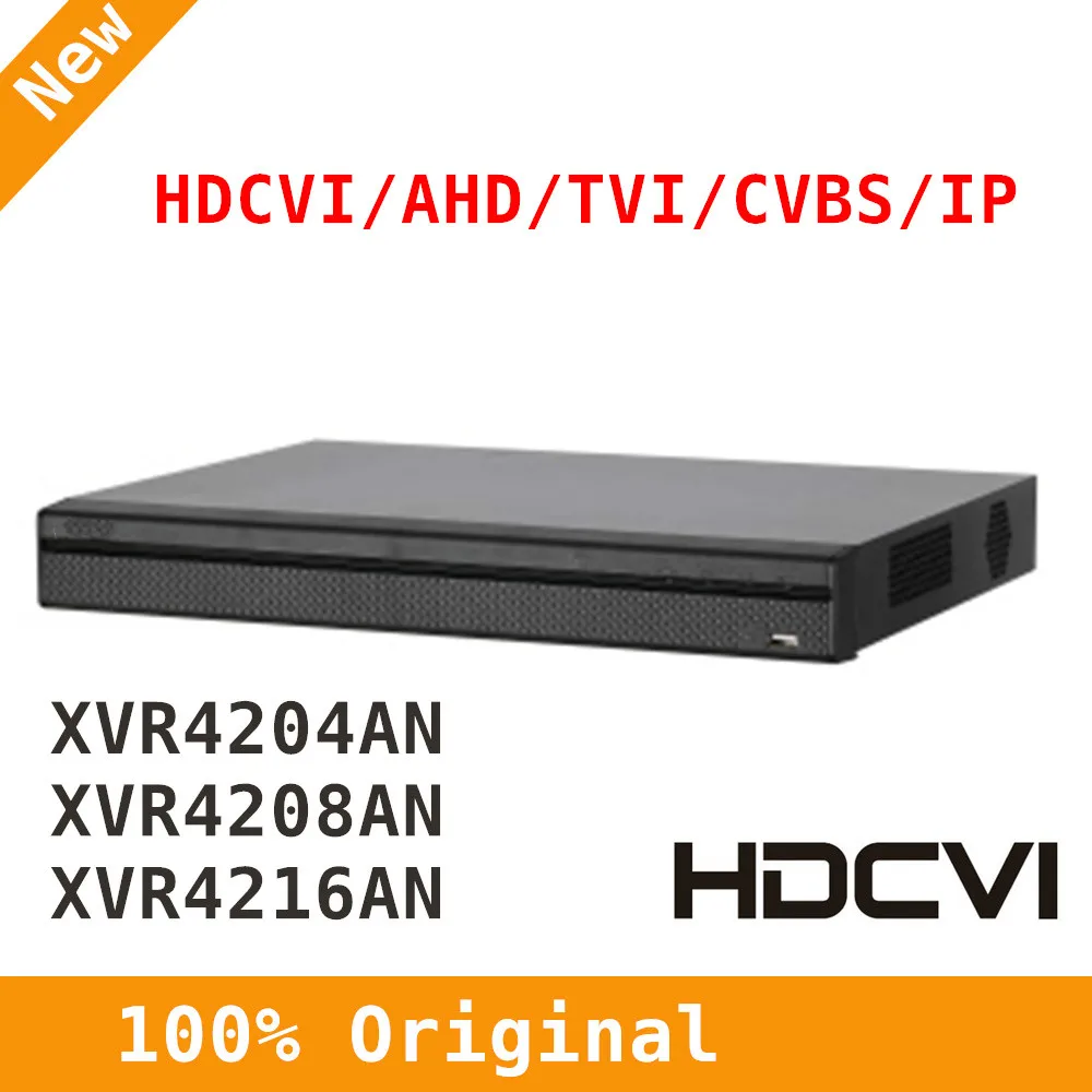 DH 4CH 8CH 16CH XVR4204AN XVR4208AN XVR4216AN HCVR Поддержка HDCVI/AHD/TVI/CVBS/IP видео входы поддержка 2 SATA