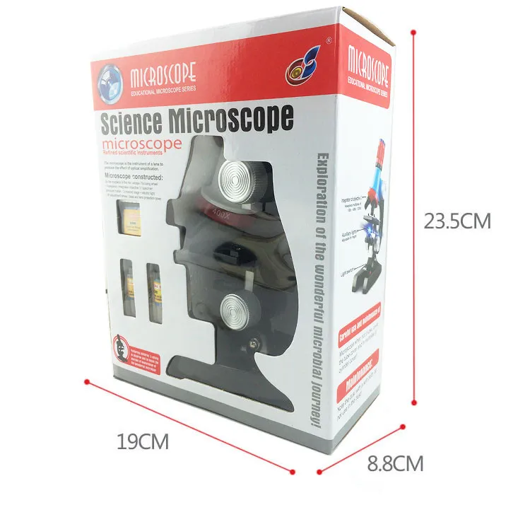 1200X 100X 400X тринокулярный биологический микроскоп Фокусируемый