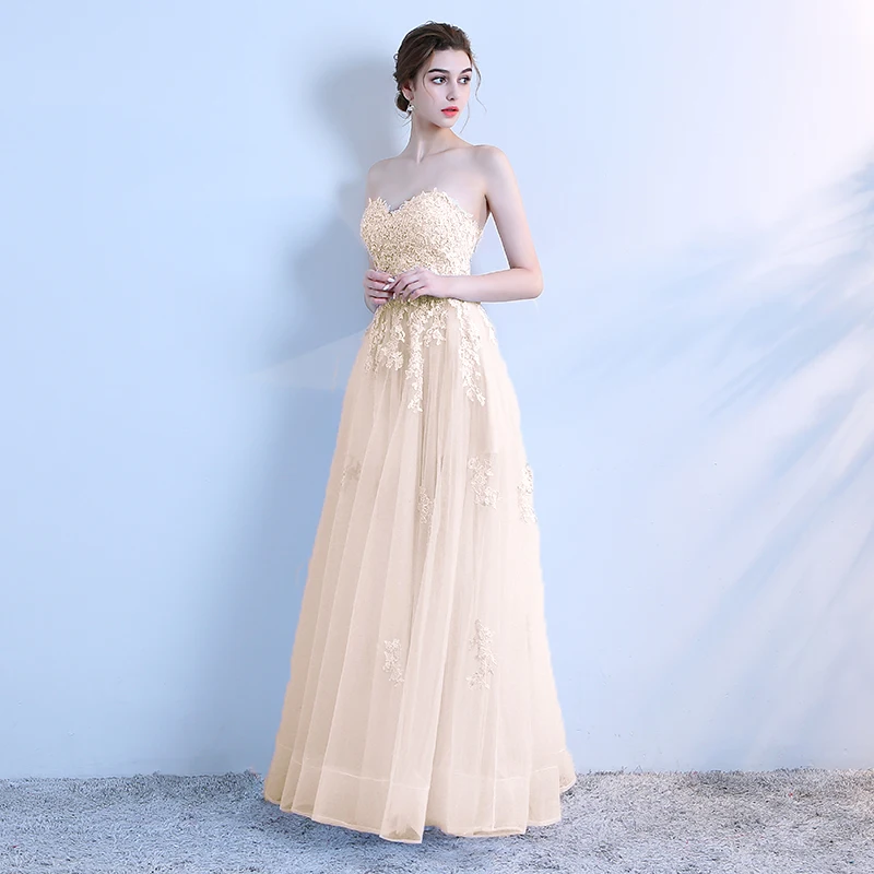 Женское длинное фатиновое платье CEEWHY элегантное кружевное вечернее с длинным