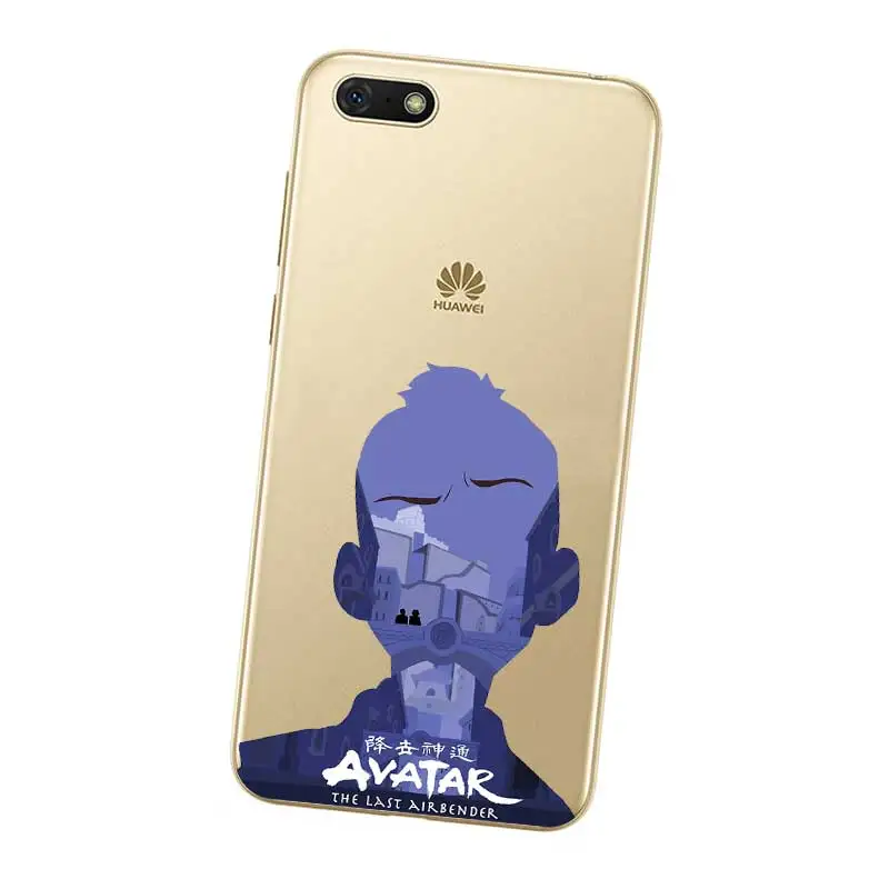 N256 Аватар Aang Мягкий ТПУ силиконовый чехол для huawei Honor 6A 6C 6X 7A 7C 7S 7X8 Lite Pro |