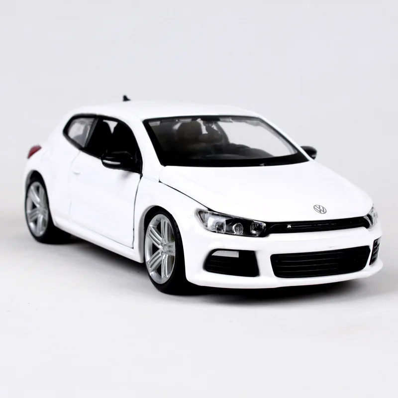 Имитация автомобиля Burago масштаб 1:24 модель из сплава игрушка для Volkswagen Scirocco
