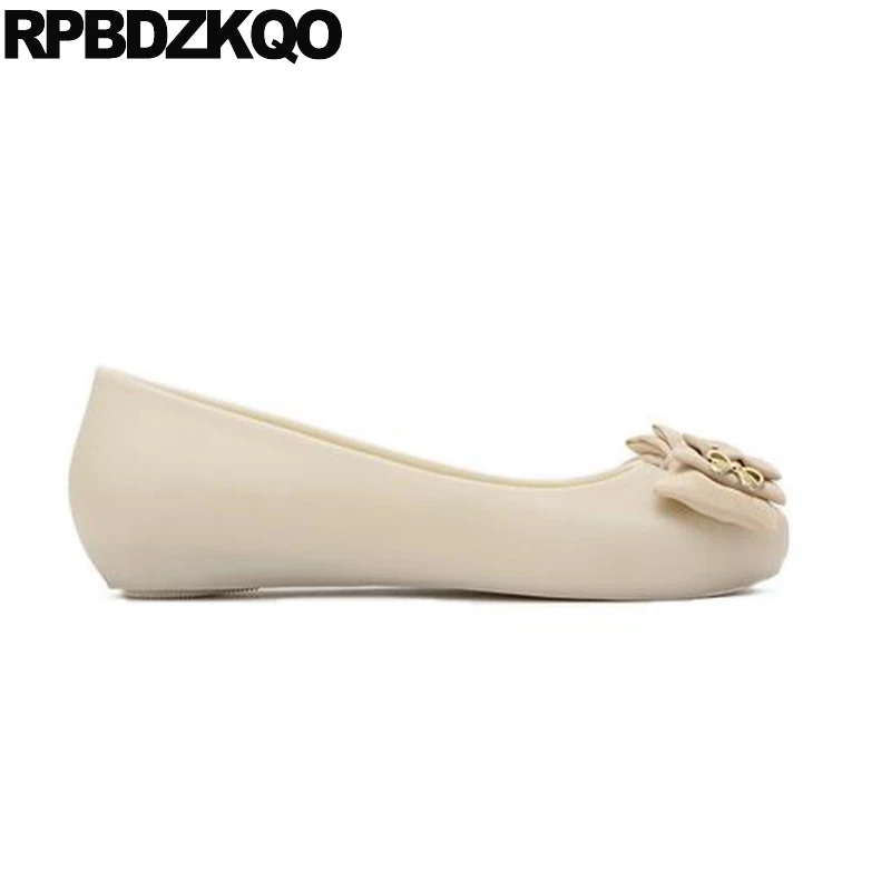 Голова рыбы надевать плоские Японский дам 2017 лук розовый Дешевая обувь фарфора