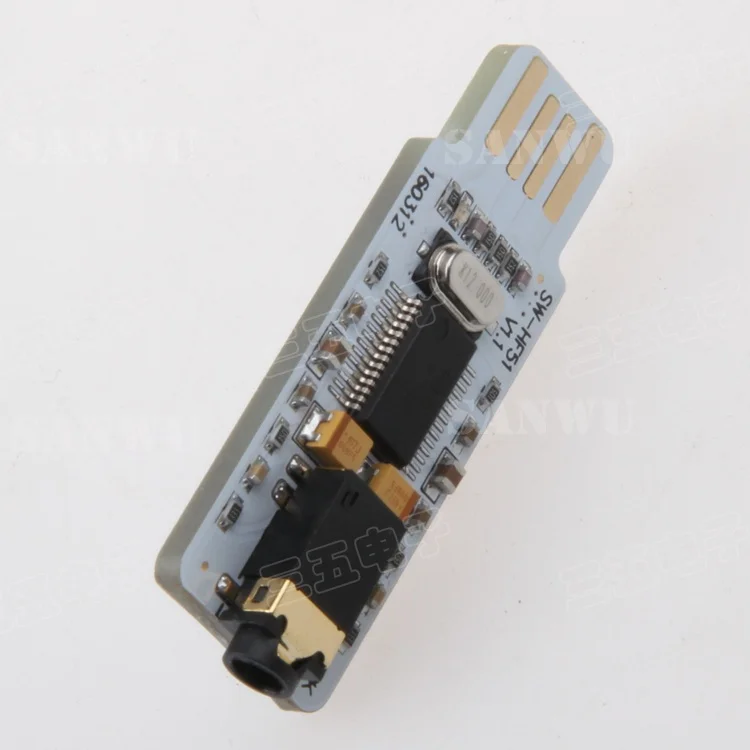 USB PCM2704 звуковая карта Mini DAC для настольного ПК ноутбука внешний независимый