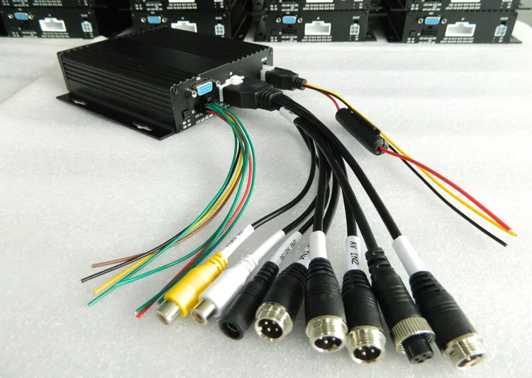 Местный хост видео мониторинга 4CH MDVR AHD960P Автомойка аудио
