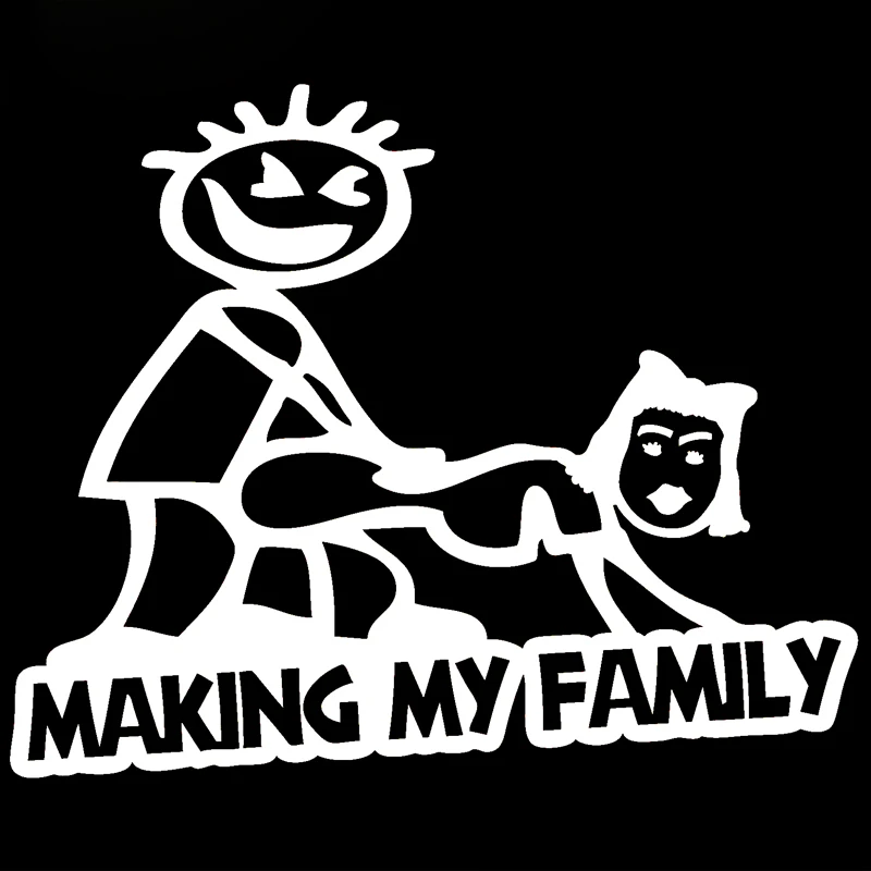 Забавная виниловая наклейка с надписью Making My Stick на бампер окно автомобиля Jdm|jdm