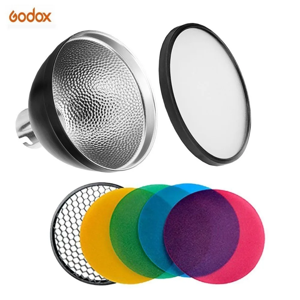 Godox AD200 специально AD-S2 Стандартный отражатель крышка с мягким диффузором + AD-S11