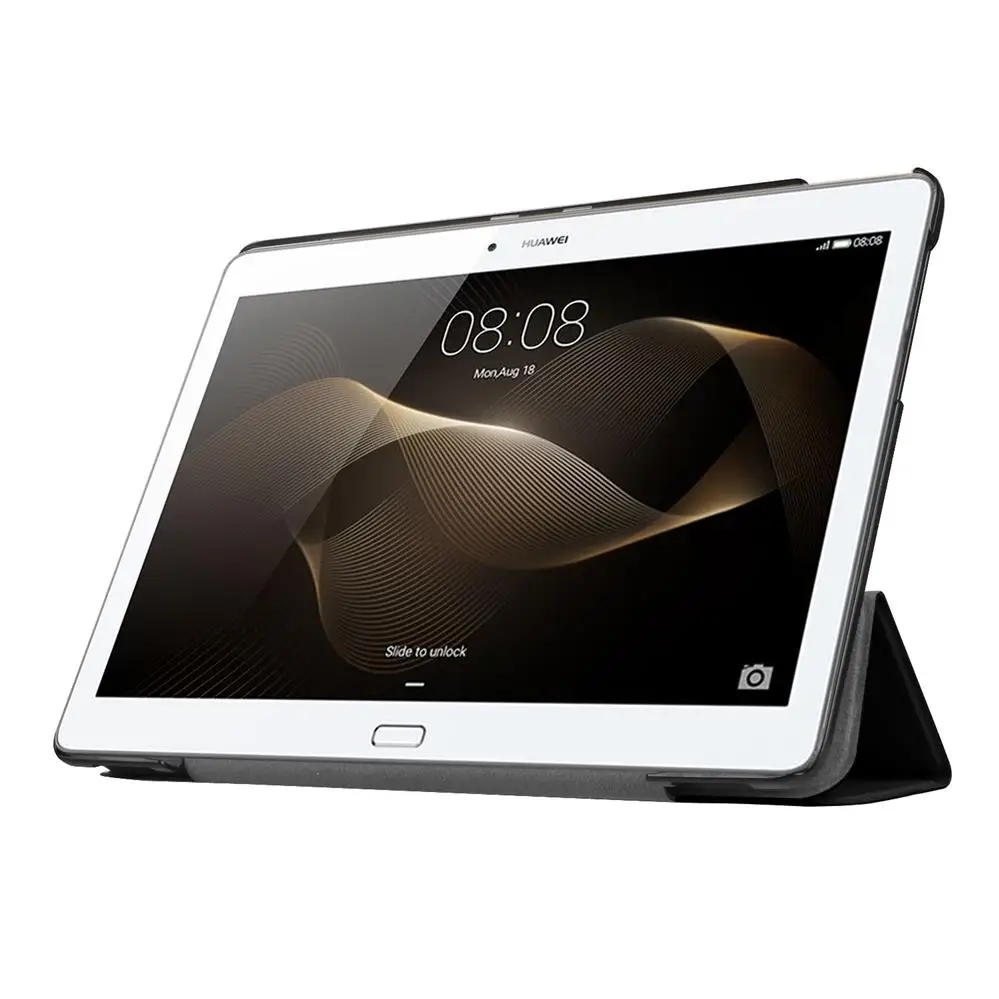 Чехол из искусственной кожи для Huawei MediaPad M5 Lite 10 1 BAH2-W19 L09 устойчивый к царапинам