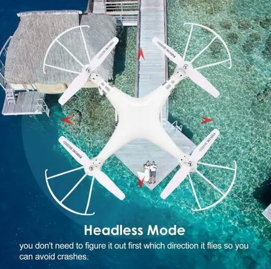Топ SH5HD 4 оси RC FPV Drone 270 градусов регулировать плоским WI FI Управление отношение