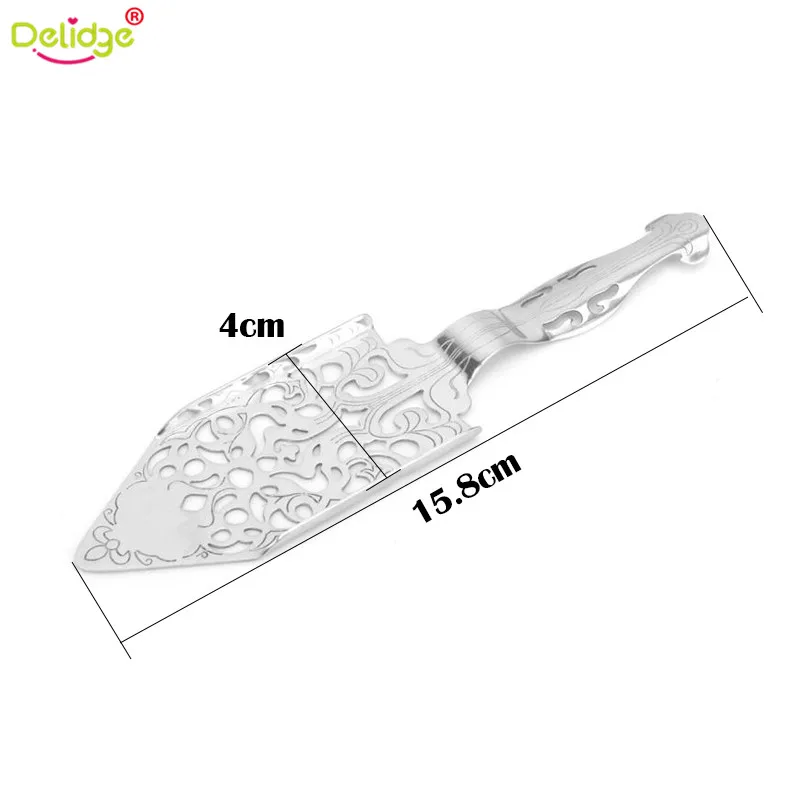 Delidge 1 шт. ложка для абсента Коктейльная из нержавеющей стали в стиле ретро с