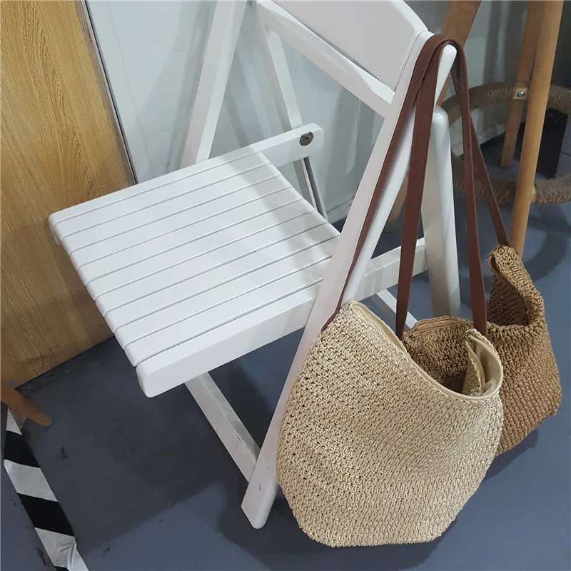 INS новая Соломенная Сумка летняя пляжная каникулярная веревка для сумочки
