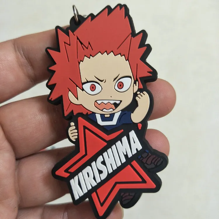 My Hero Academy Аниме Фигурка резиновый брелок IZUKU MIDORIYA DEKU Bakugou Katsuki Shigaraki Tomura детская Подарочная игрушка