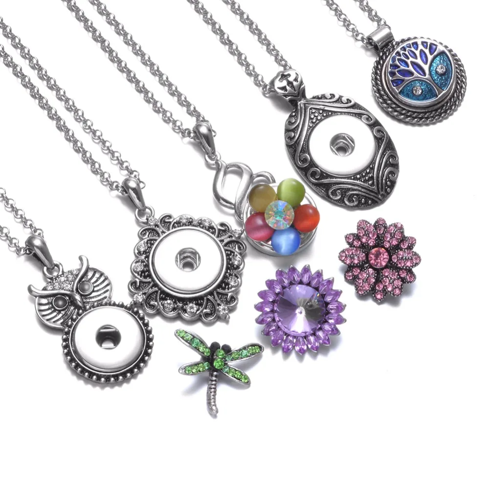 12 шт./лот микс рождественские шаблоны 18 мм оснастки кнопки подвески для защелок