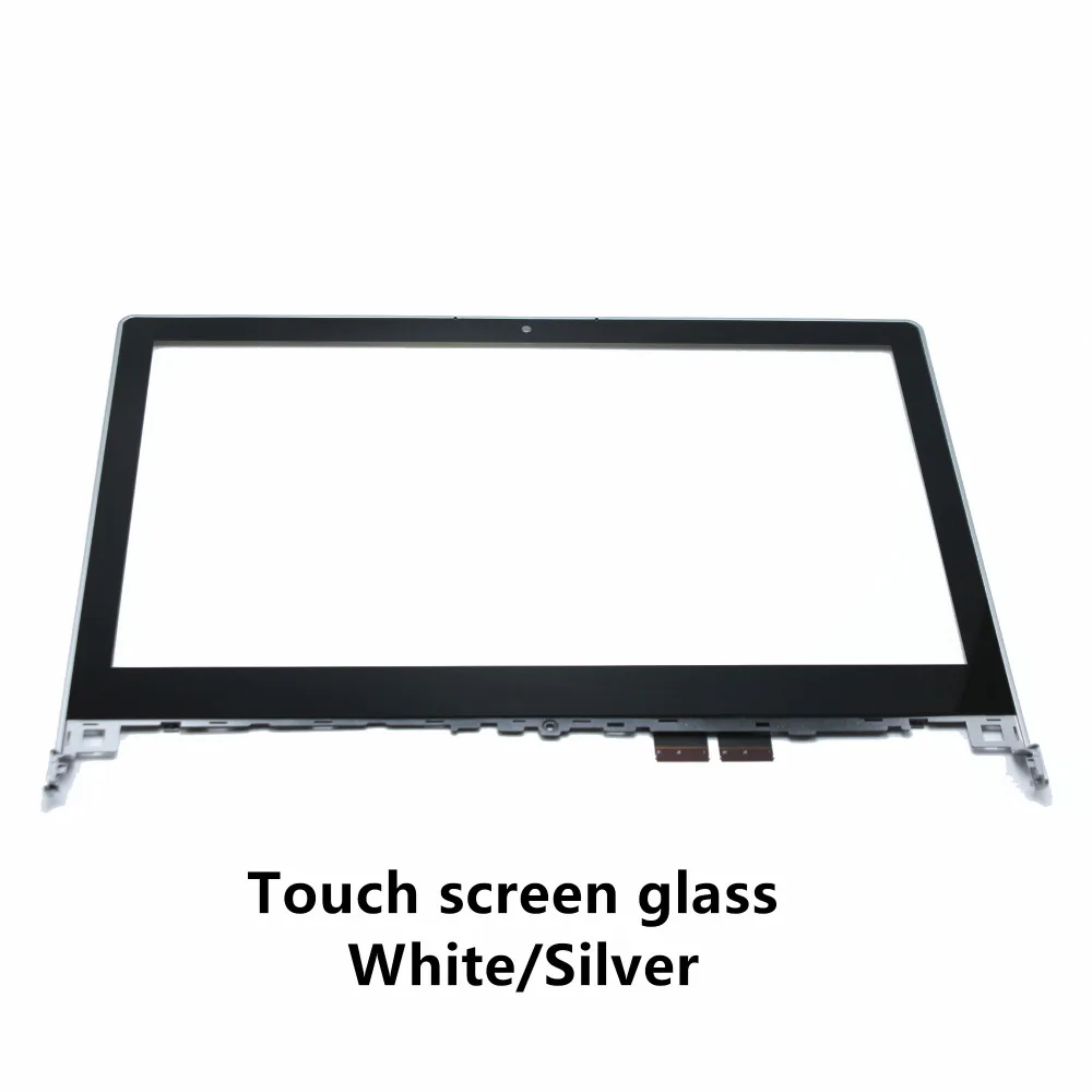 14''LCD дисплей сенсорный экран стекло дигитайзер сборка + черный ободок для Lenovo