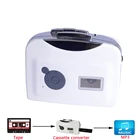 Стерео Кассетная лента в MP3 конвертер плеер портативный Автономный кассетный плеер преобразовать формат MP3 в USB флеш-драйвер