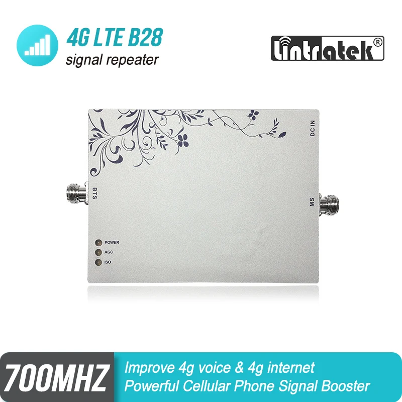 Мощный усилитель сигнала 75 дБ 4G LTE B28 700 МГц мобильный телефон MGC ISO light Data