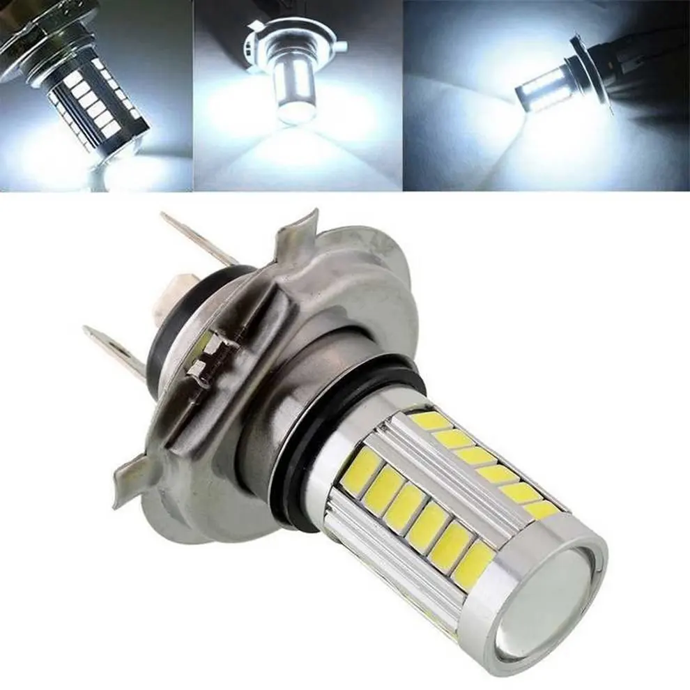 H4 5630 33SMD двойной светильник Автомобильный светодиодный передние противотуманные фары светильник
