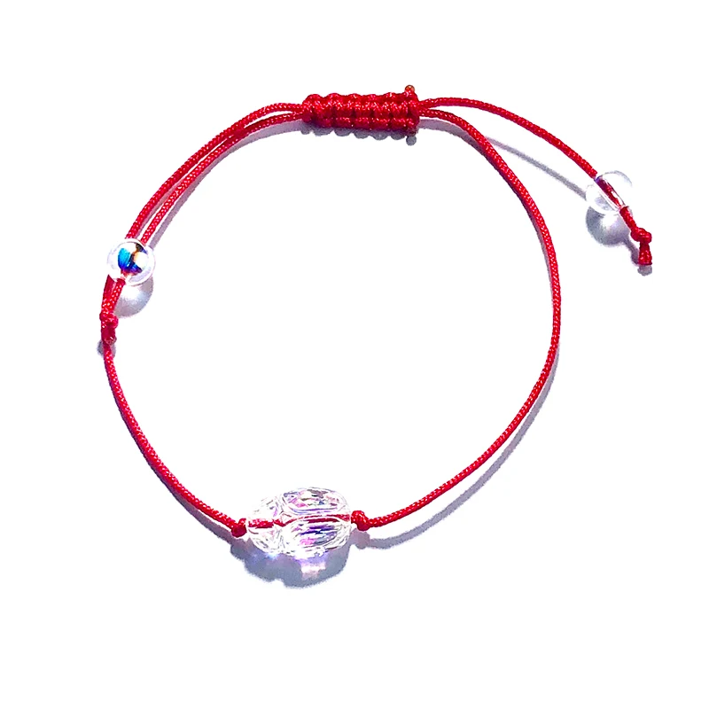 Baffin Scarab браслет из бисера кристаллами от Swarovski Lucky Red String плетение пара браслетов для мужчин женщин детей Wish ювелирные изделия