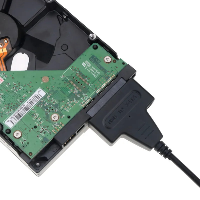 Kebidu двойной USB 2 0 для SATA 22Pin Кабель адаптер 5/3 5 дюйма HDD внешняя мощность жесткого