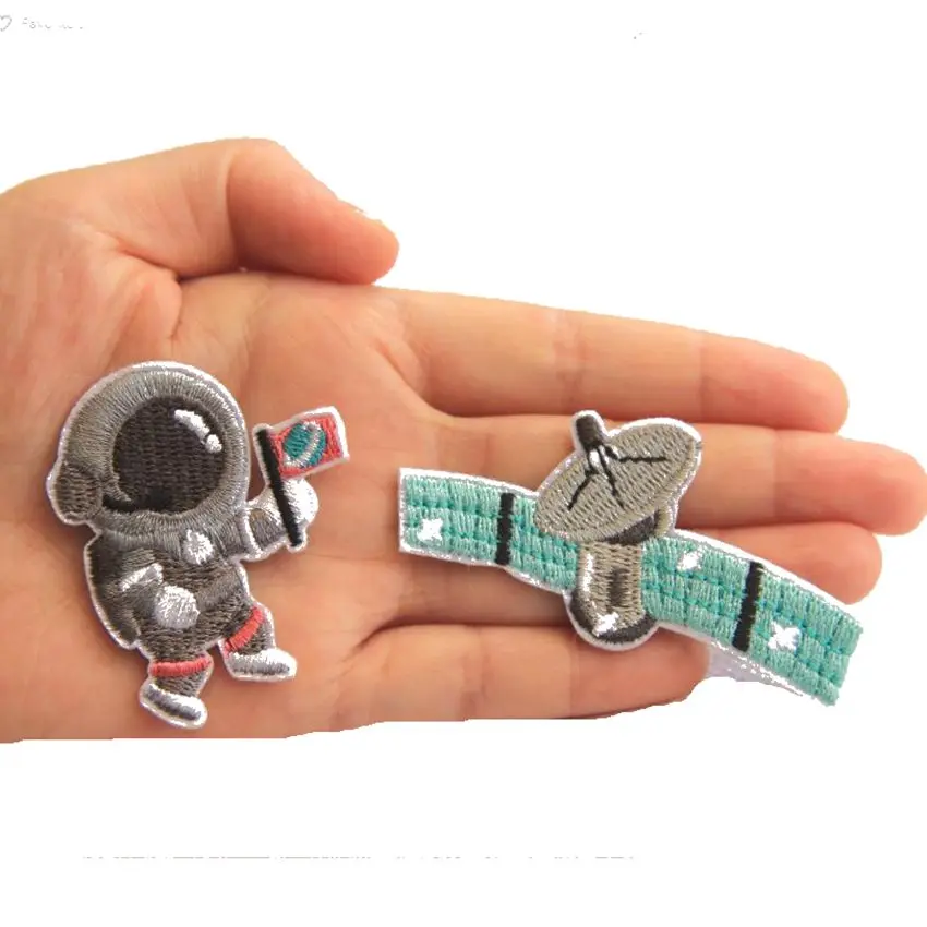 2 шт. новые наклейки астронавта с космическим пространством в форме планеты